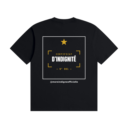 Certificat Mère Indigne (Noir)