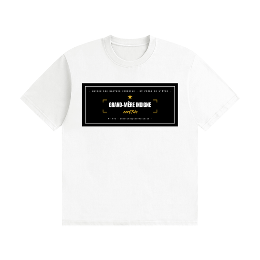 Bandeau Grand-Mère Indigne (Blanc)